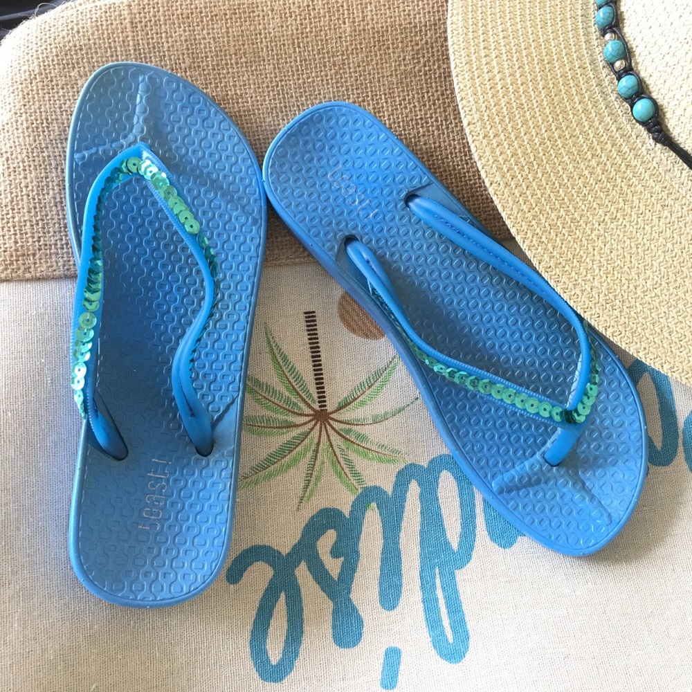 Sequin Sandals